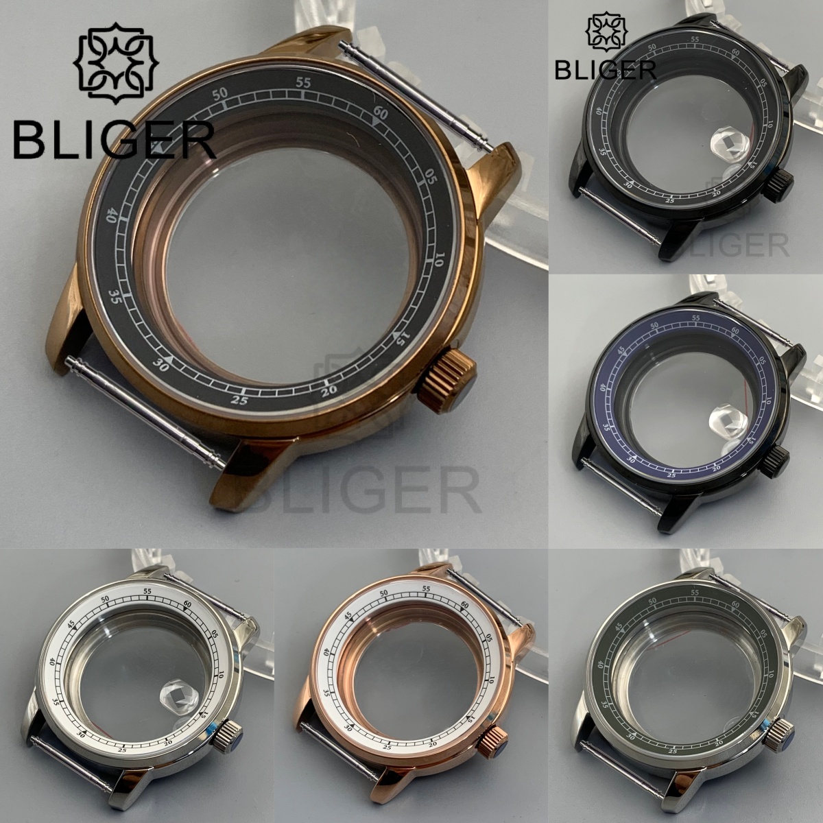 Exhibition Caseback - Boîtier de montre de plongée BLIGER