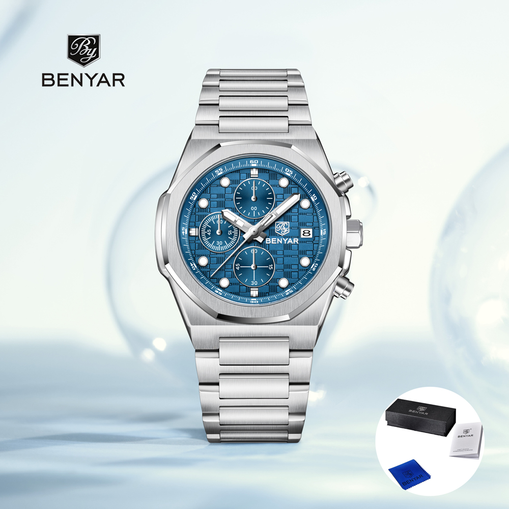 Luxury Watch Market - BENYAR – montre-bracelet à Quartz pour