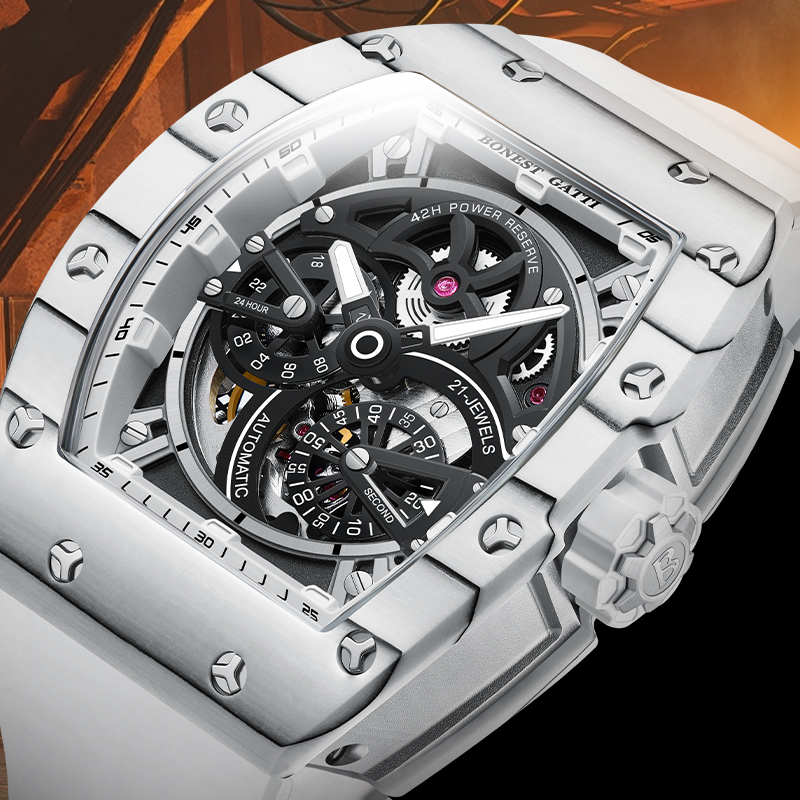Luxury Watch Second Hand - Montre mécanique pour homme BONEST GATTI,