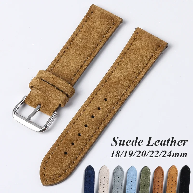 Luxury Watch Jaeger Lecoultre - Bracelet de montre en cuir véritable