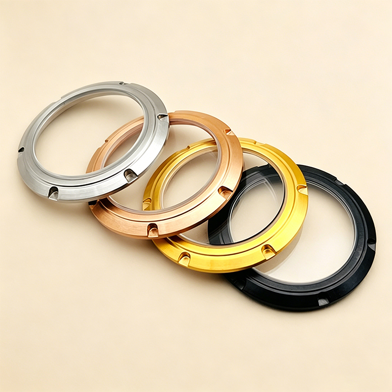 Exhibition Caseback - Boîtier de montre en verre, couvercle