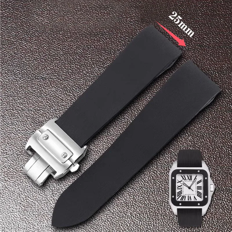 Bracelet de Montre en Caoutcho - Luxury Watch Cartier avis et prix