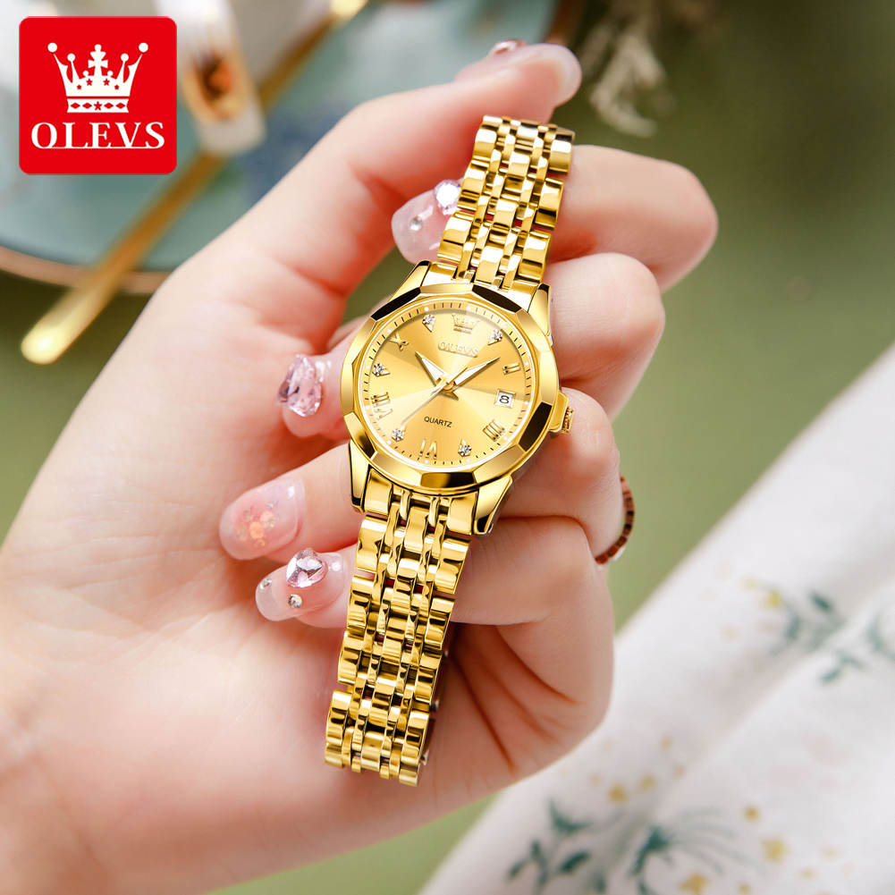 OLEVS mode montre dorée pour f - Luxury Watch Deals avis et prix