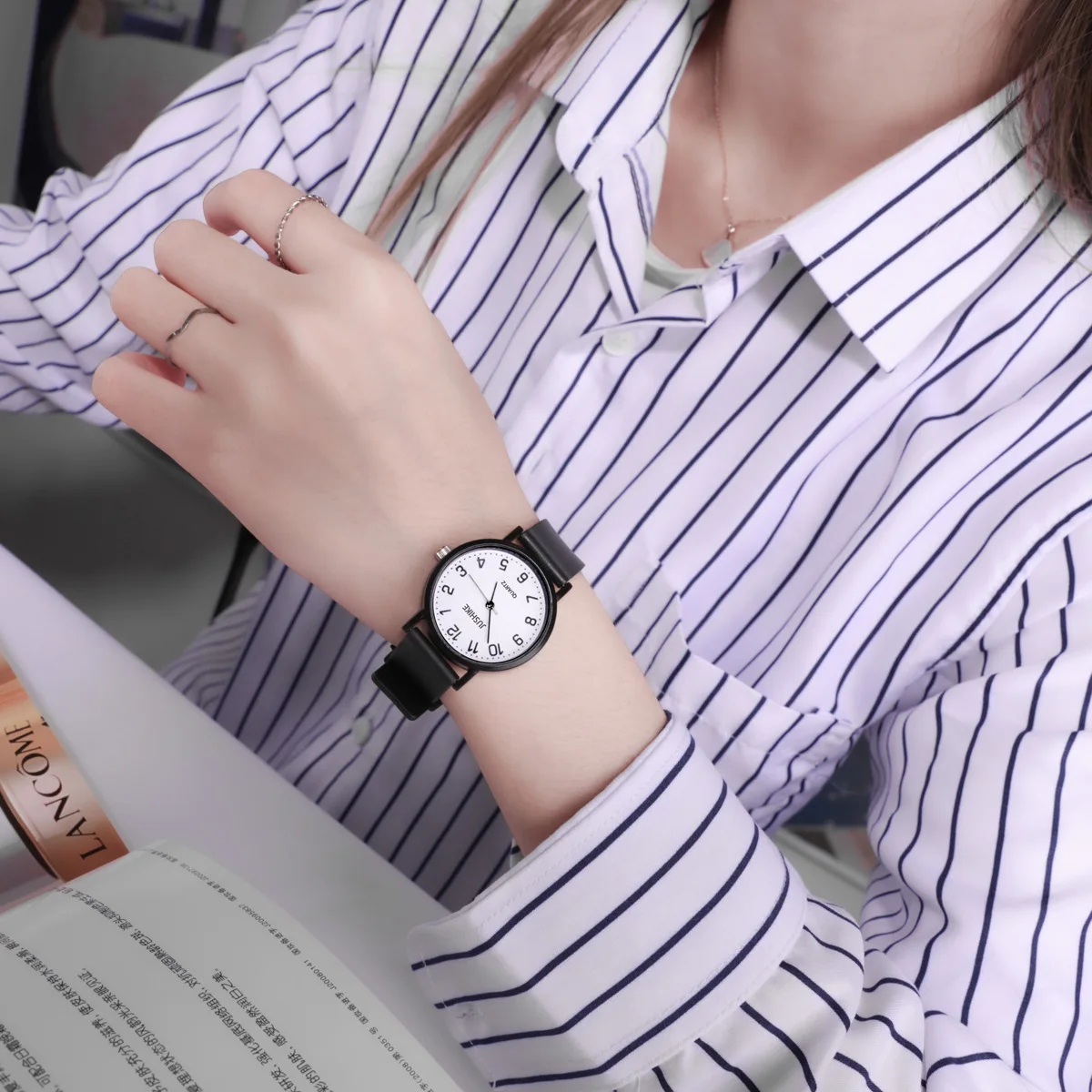 Montre à Quartz noire Simple p - Luxury Watch Deals avis et prix